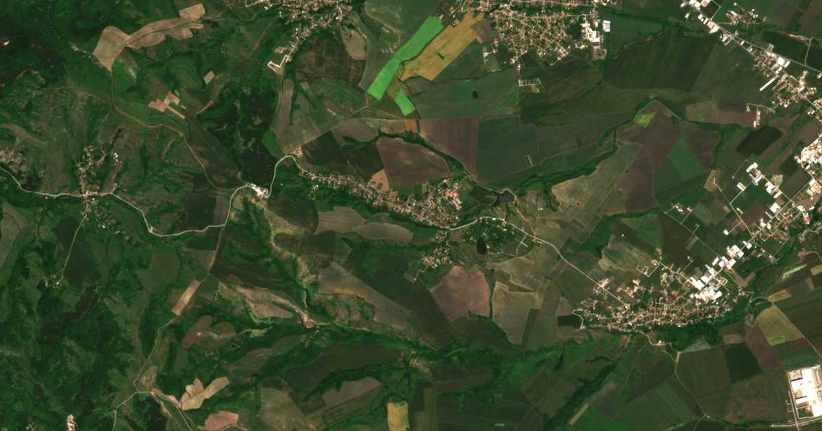 Mapa por satélite de Požarevo