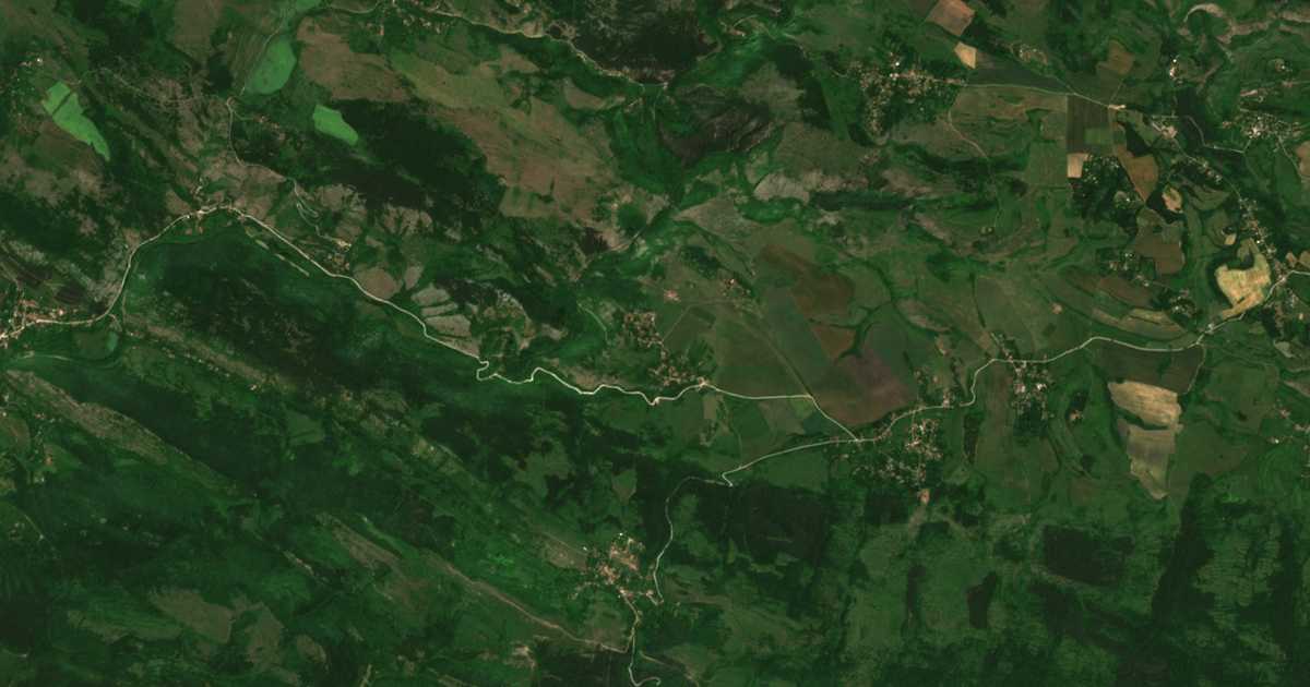 Mapa por satélite de Berende