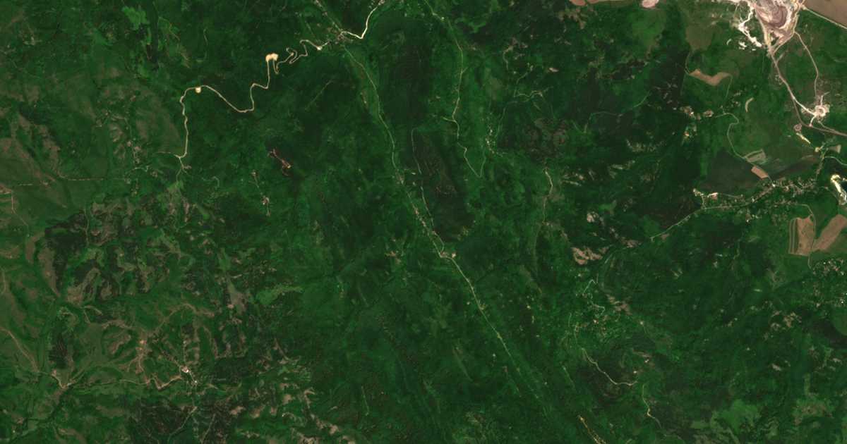 Mapa por satélite de Gorno Selo