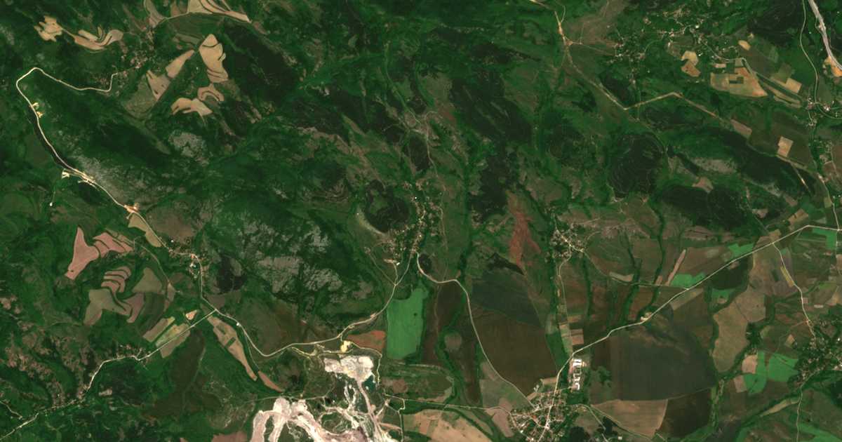 Mapa por satélite de Vladislavci