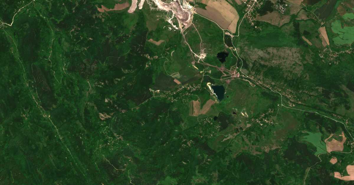Mapa por satélite de Jalbotina
