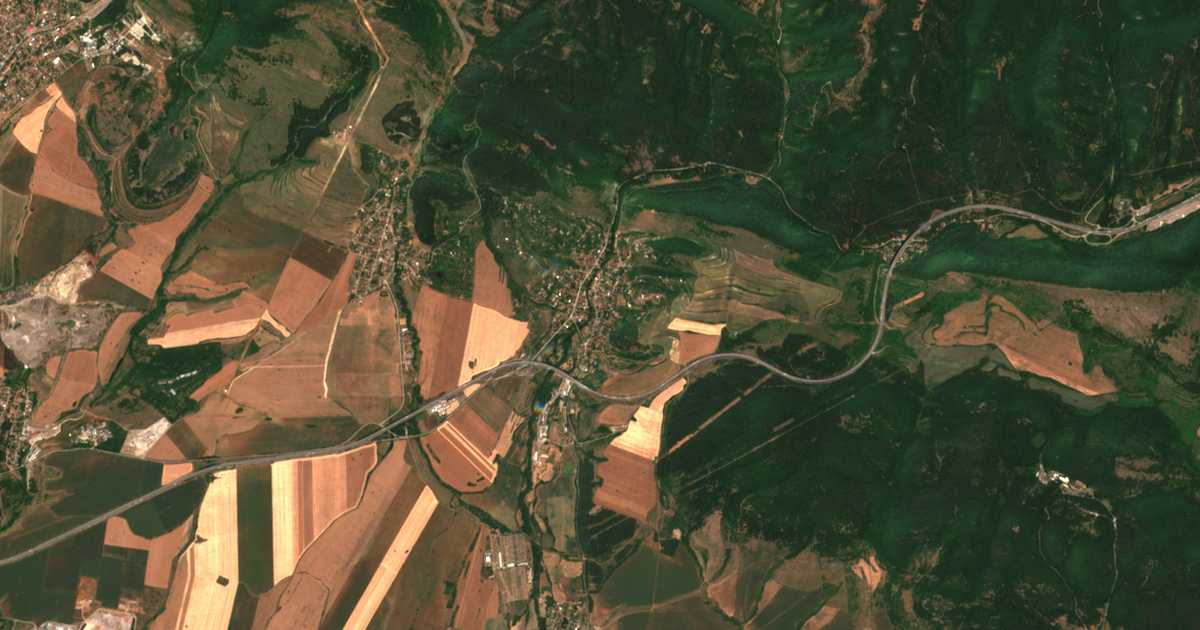 Mapa por satélite de Elešnica
