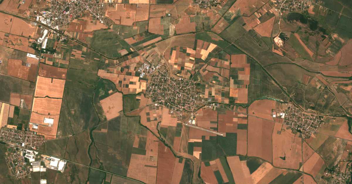 Mapa por satélite de Lesnovo