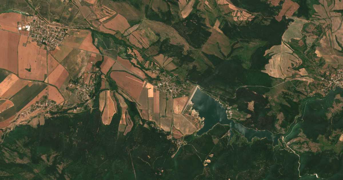 Mapa por satélite de Ognjanovo