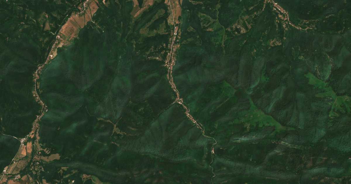 Mapa por satélite de Lopjan