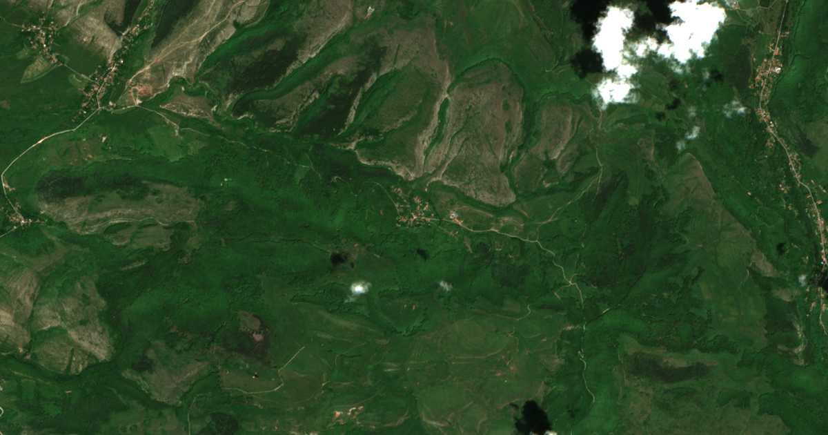 Mapa por satélite de Gubeš