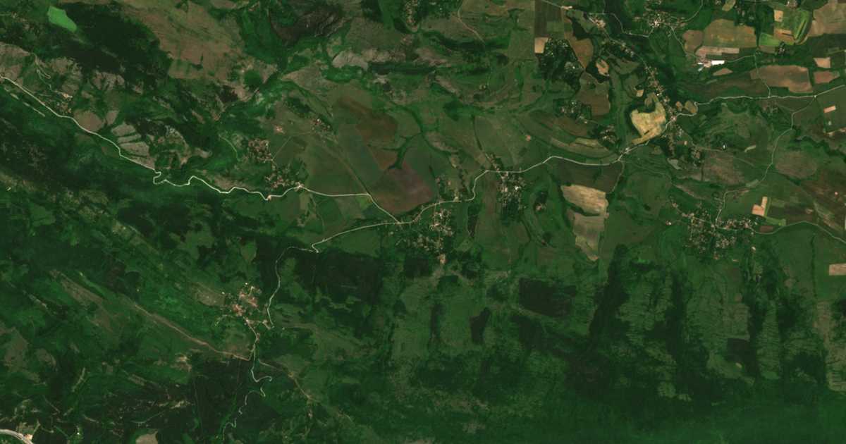 Mapa por satélite de Kalenovci
