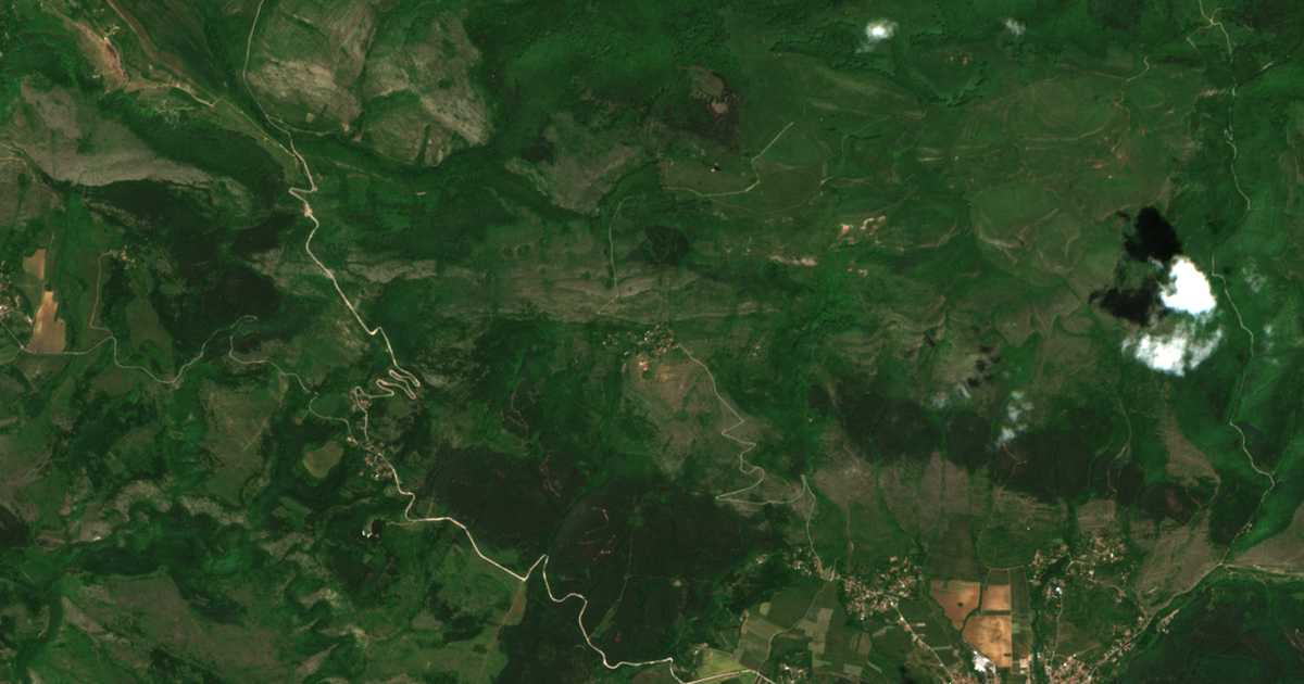 Mapa por satélite de Ravna