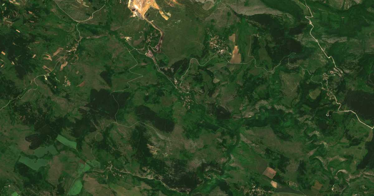 Mapa por satélite de Vrǎdlovci