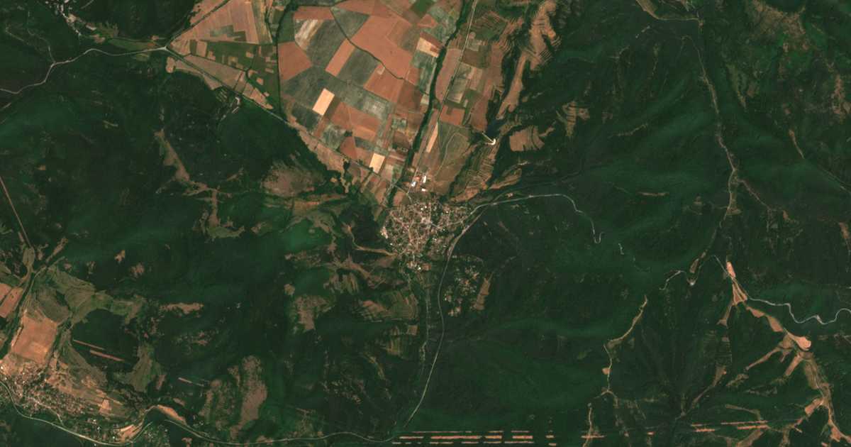 Mapa por satélite de Dolno Kamarci