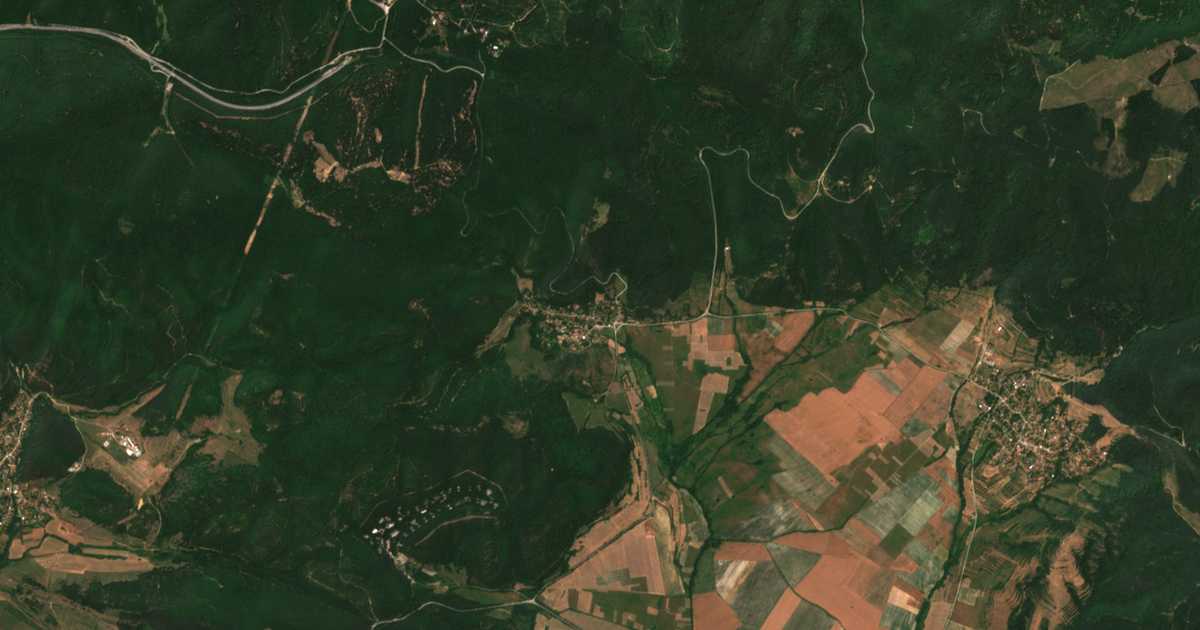 Mapa por satélite de Gorno Kamarci