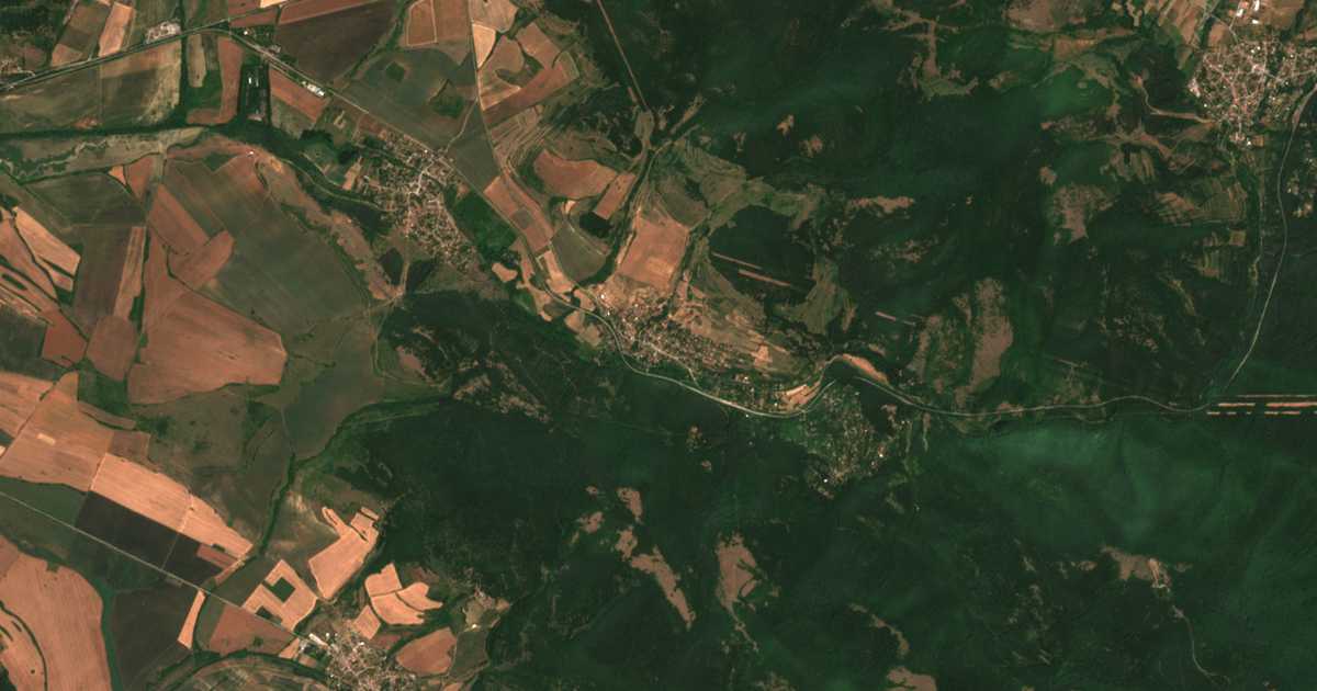 Mapa por satélite de Makocevo