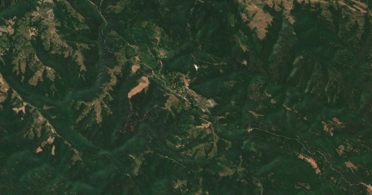 Mapa por satélite de Belica