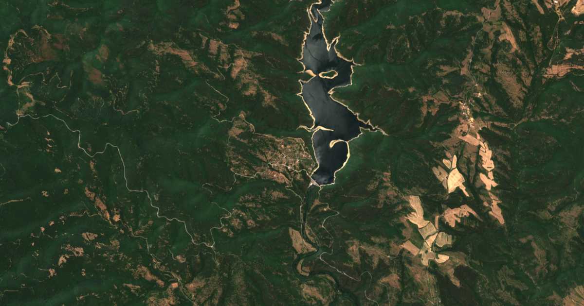 Mapa por satélite de Muhovo