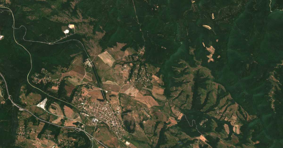 Mapa por satélite de Seljanin