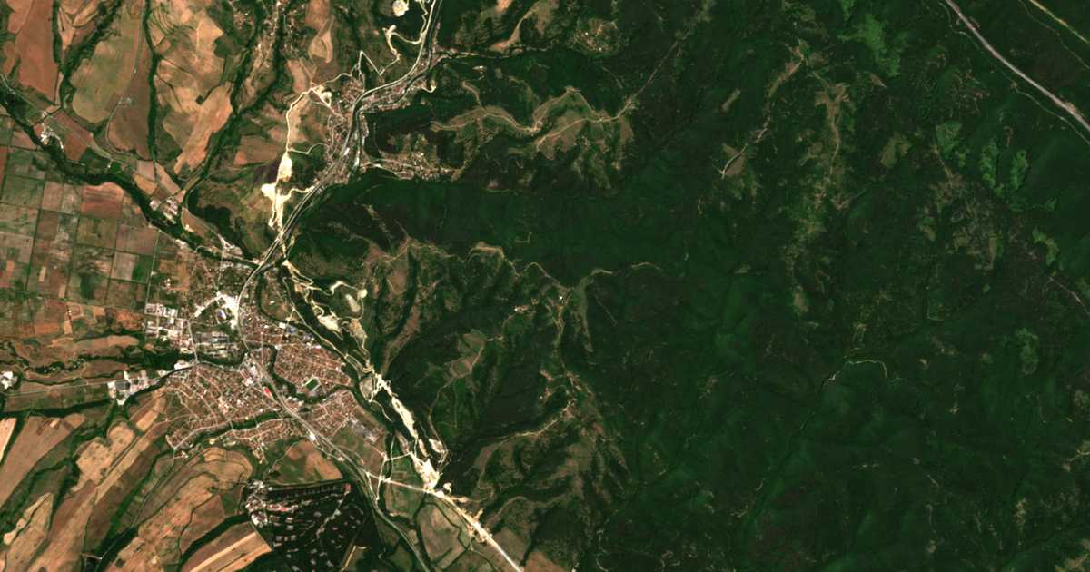 Mapa por satélite de Dolna Vasilica