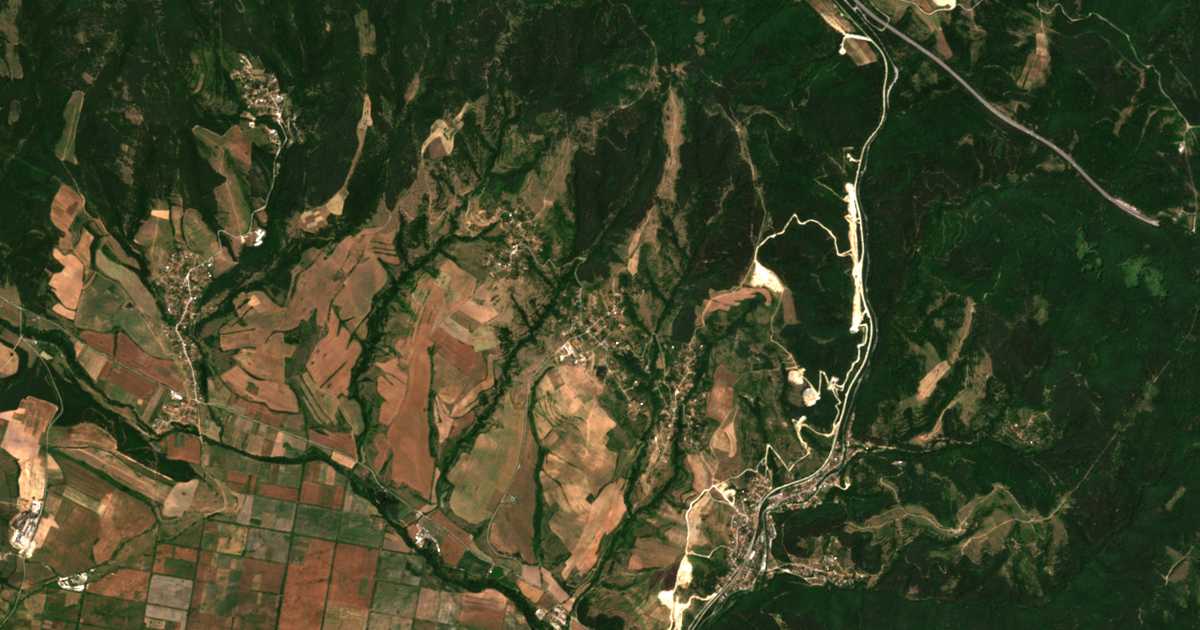 Mapa por satélite de Gorna Vasilica