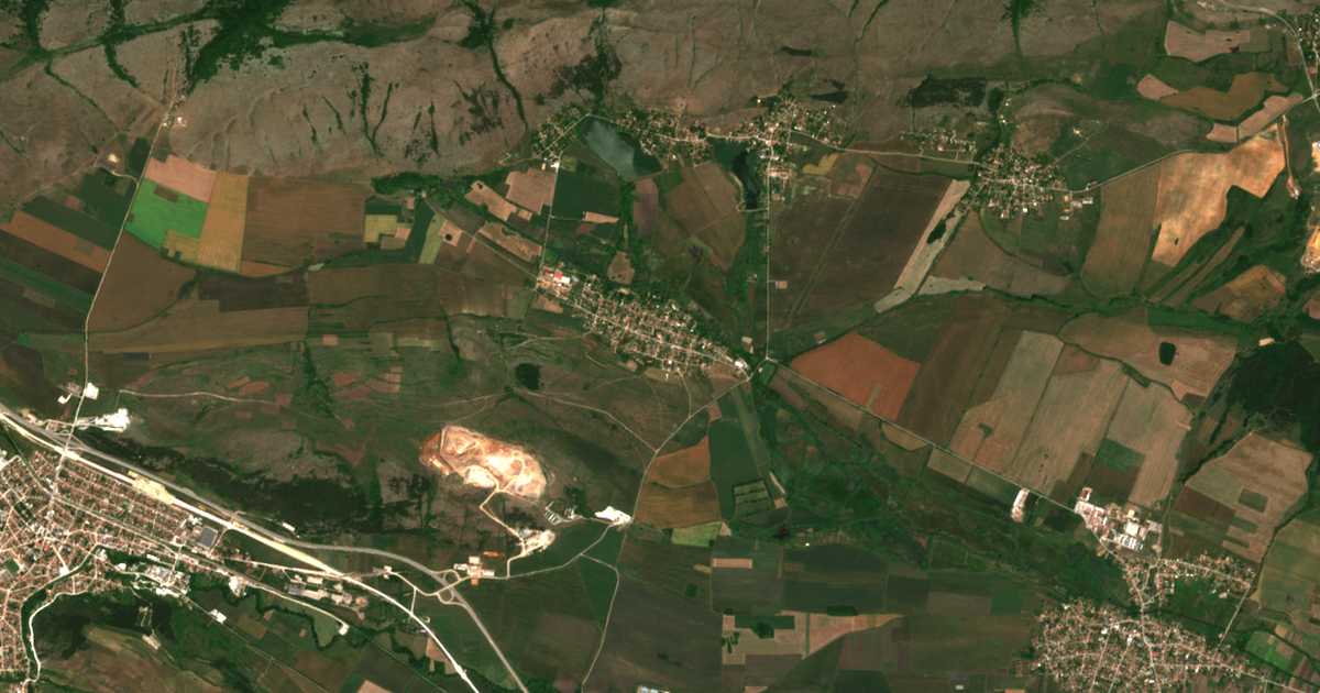 Mapa por satélite de Opicvet
