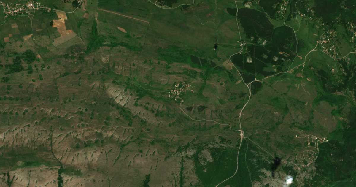 Mapa por satélite de Ponor