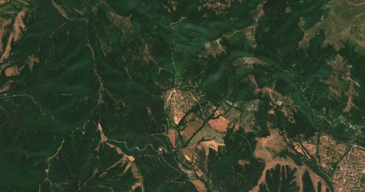 Mapa por satélite de Bunovo