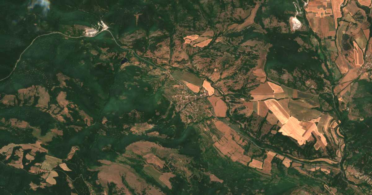 Mapa por satélite de Smolsko