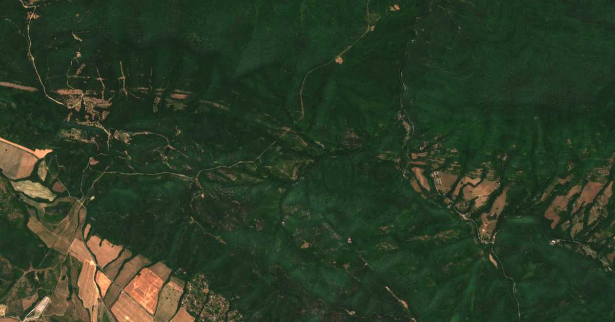 Mapa por satélite de Praveška Lakavica