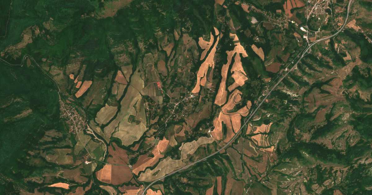 Mapa por satélite de Ravnište