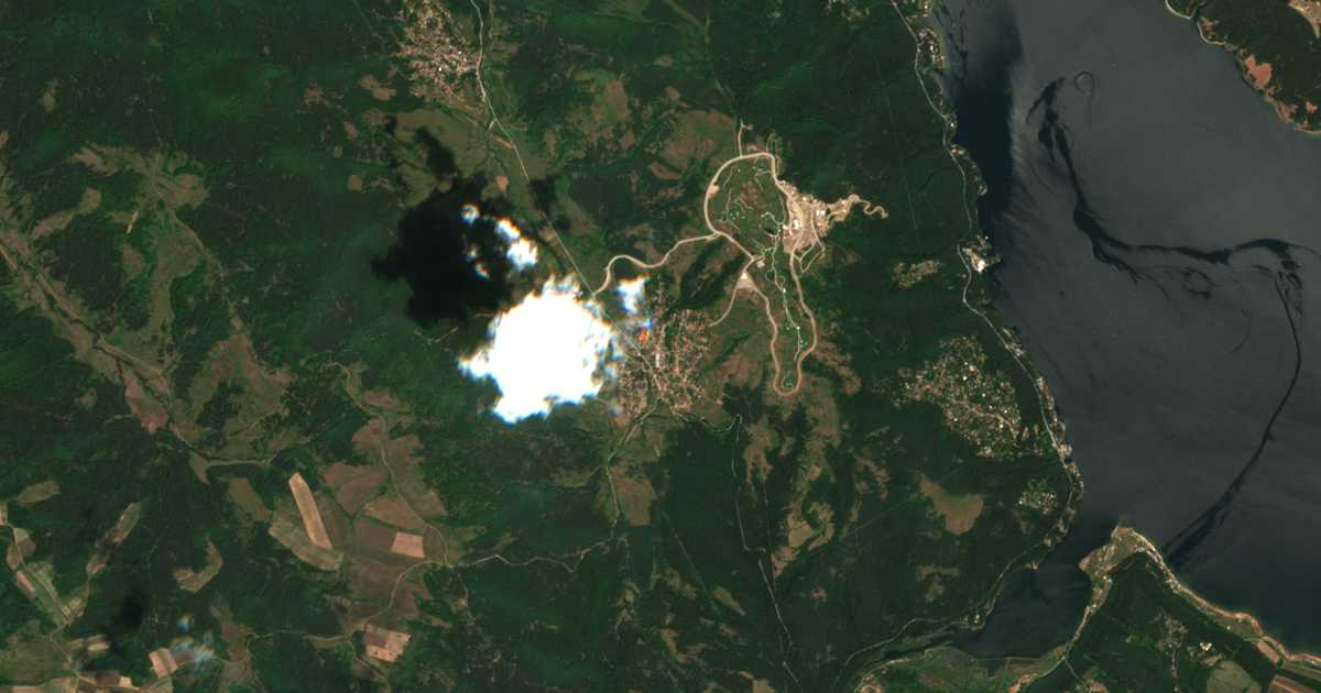 Mapa por satélite de Gorni Okol