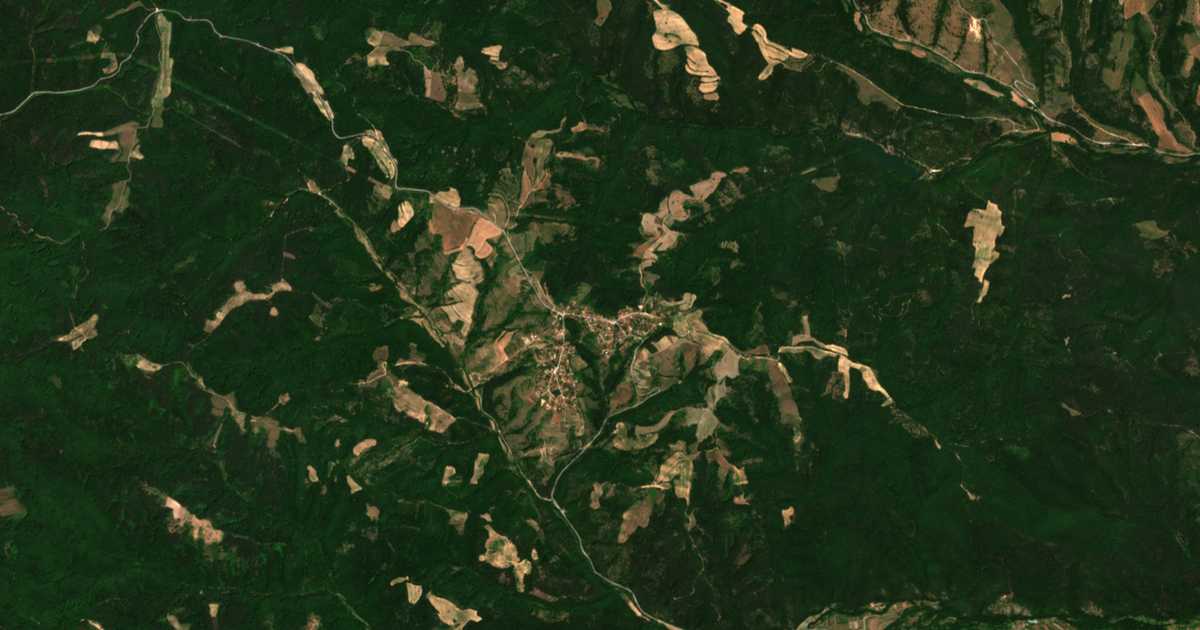 Mapa por satélite de Gucal