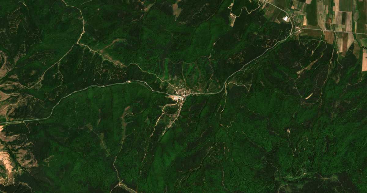 Mapa por satélite de Klisura