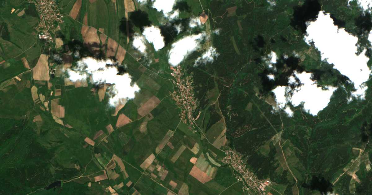 Mapa por satélite de Kovačevci