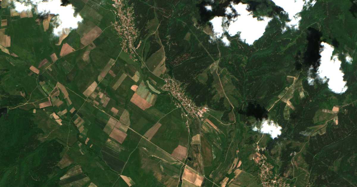 Mapa por satélite de Popovjane