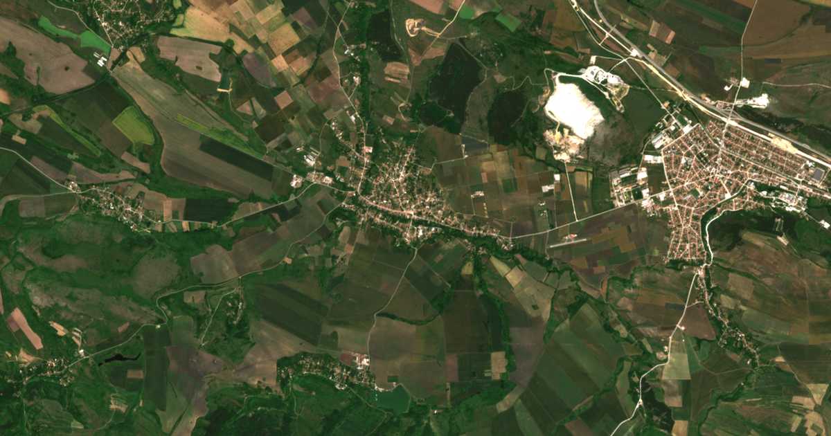 Mapa por satélite de Aldomirovci