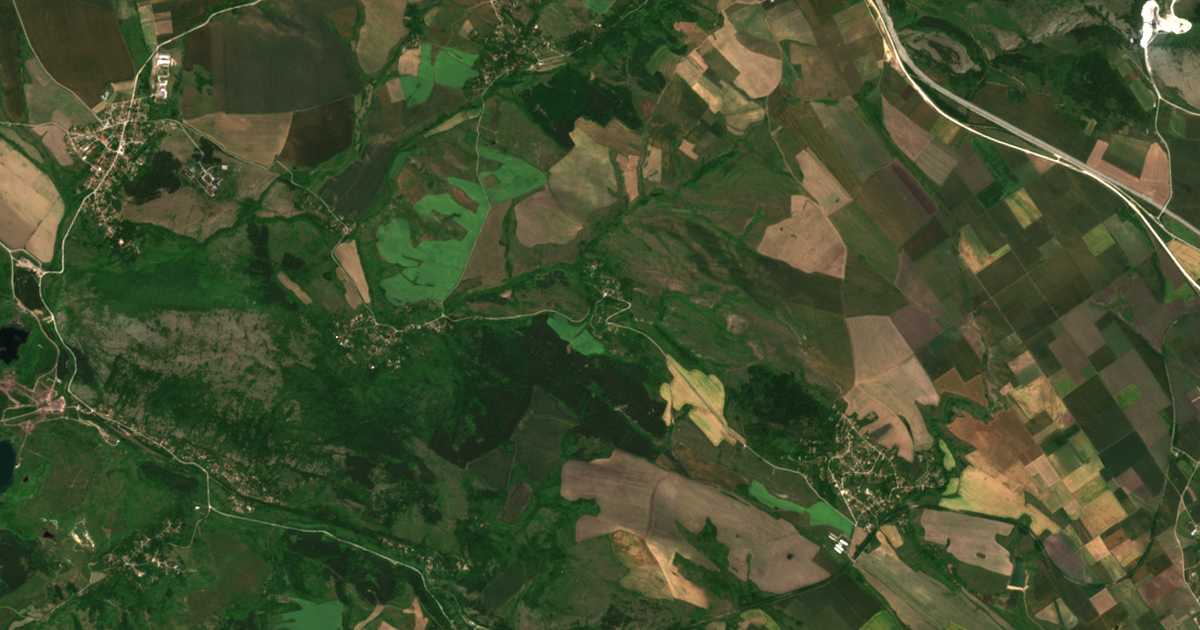 Mapa por satélite de Bahalin