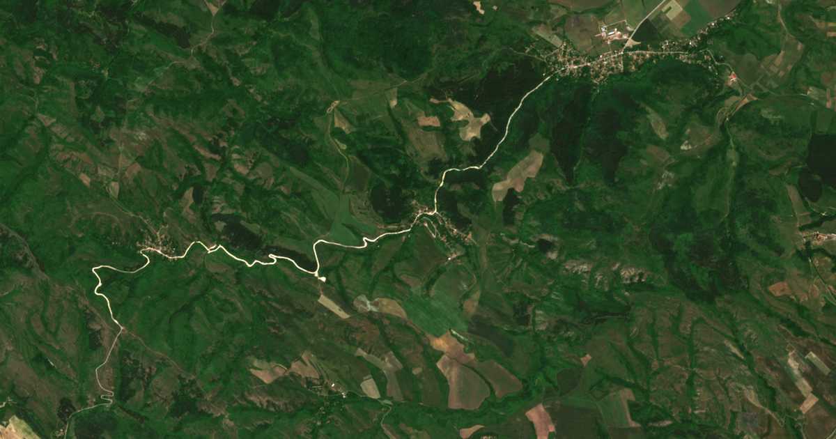 Mapa por satélite de Gurguljat