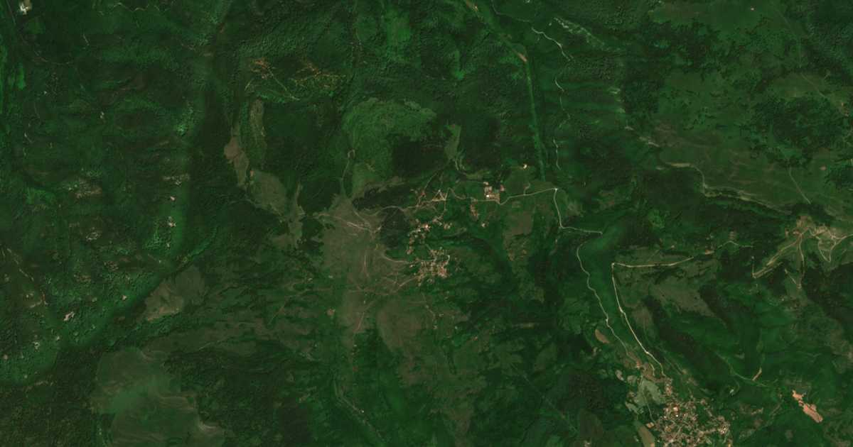 Mapa por satélite de Druževo