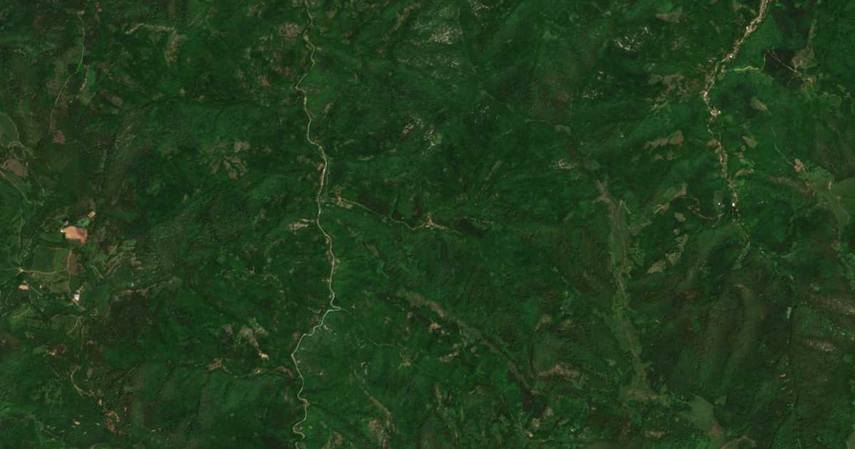 Mapa por satélite de Elenov dol