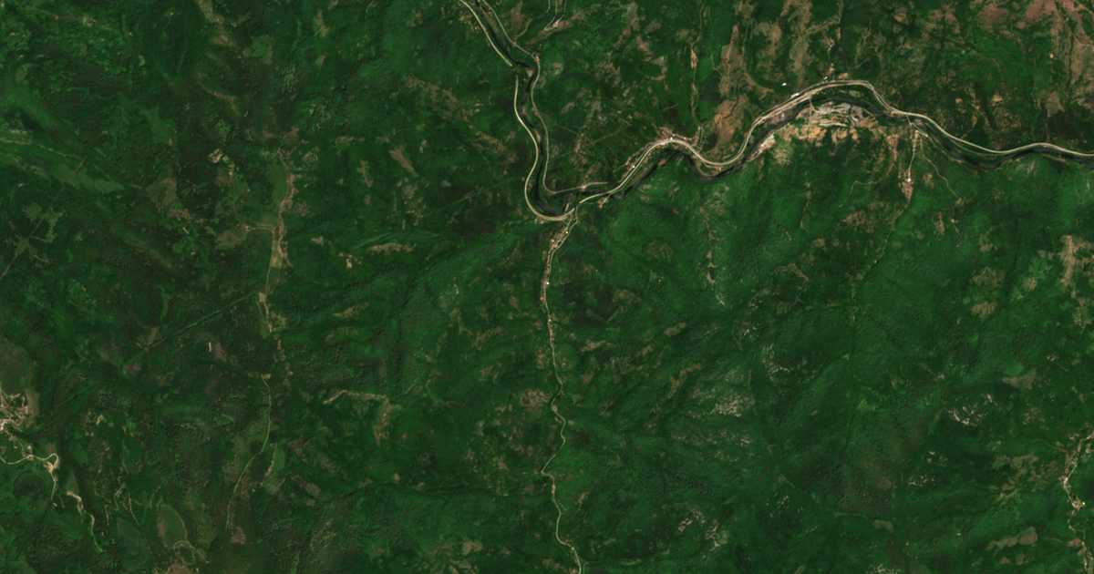 Mapa por satélite de Gabrovnica