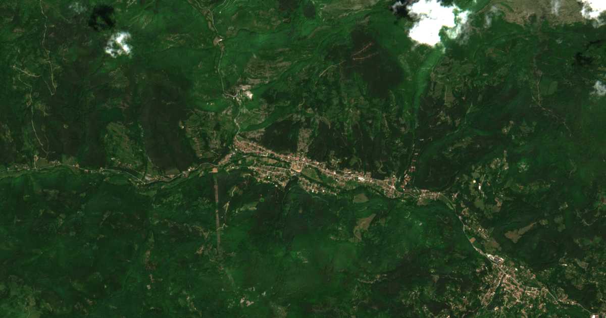 Mapa por satélite de Iskrec