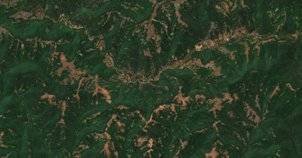 Mapa por satélite de Jablanica