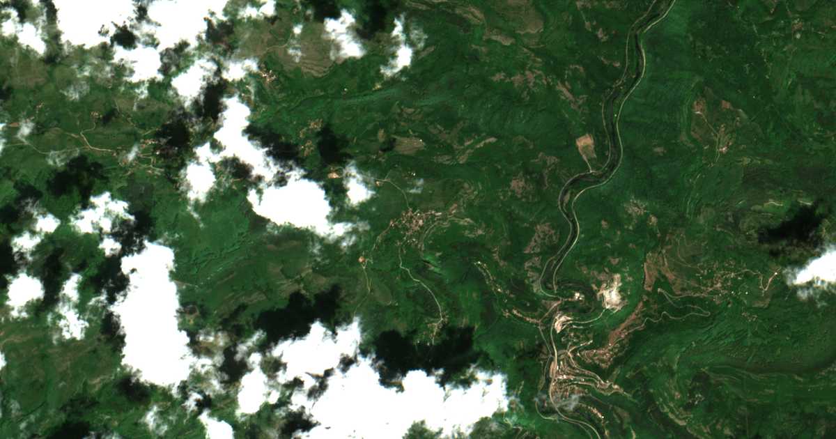 Mapa por satélite de Zasele
