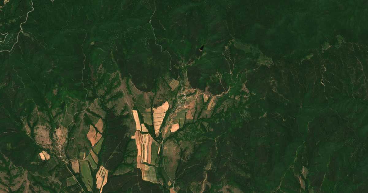 Mapa por satélite de Gorno Novo Selo