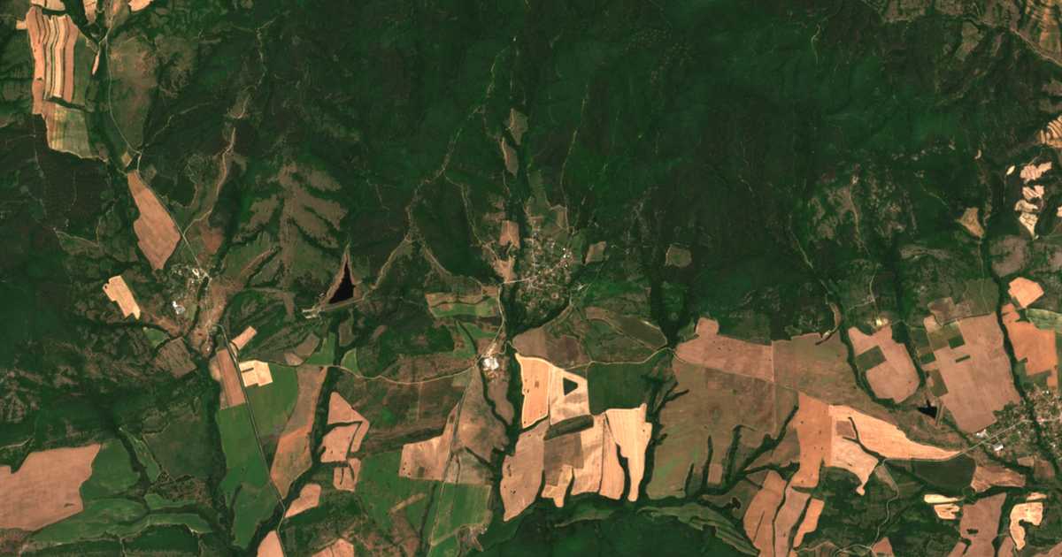 Mapa por satélite de Malko Drjanovo