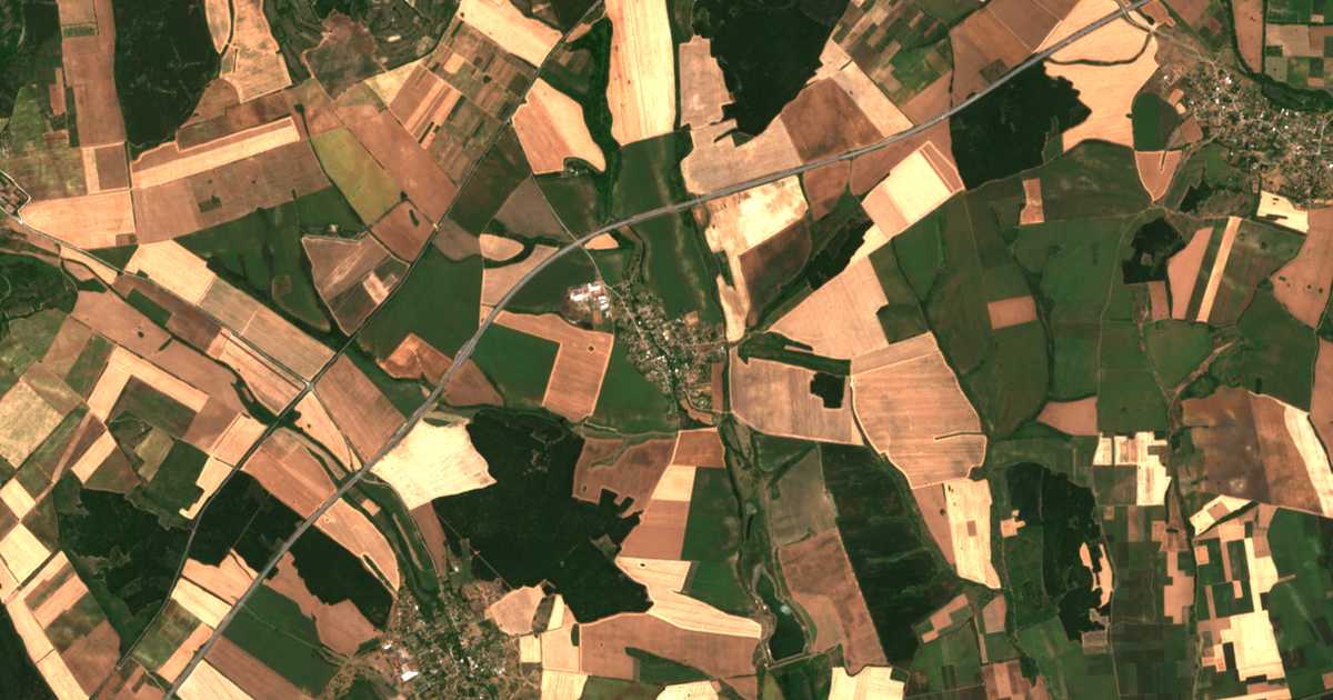 Mapa por satélite de Jazdač