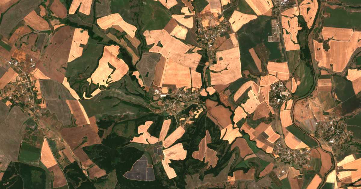 Mapa por satélite de Musačevo