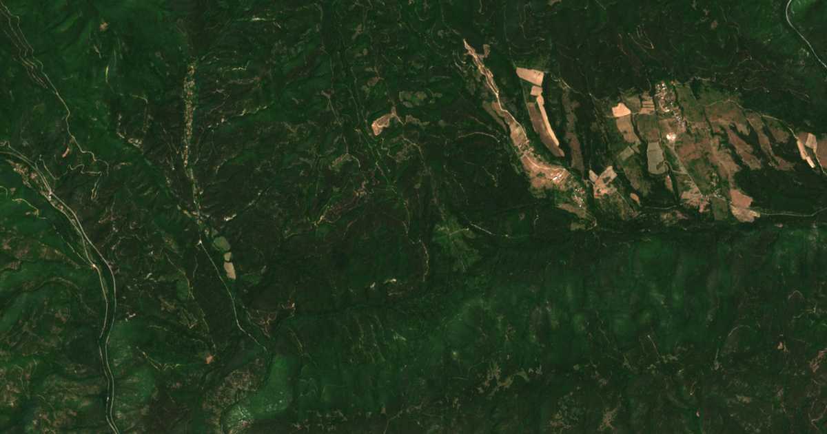 Mapa por satélite de Žergovec