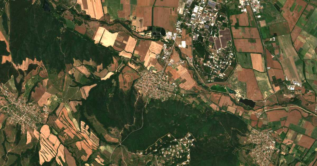 Mapa por satélite de Buzovgrad