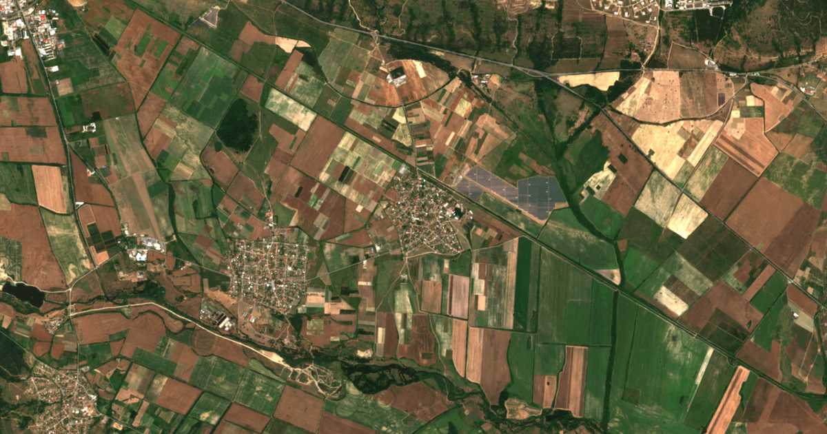 Mapa por satélite de Čerganovo