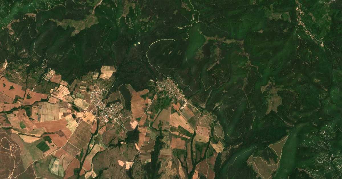 Mapa por satélite de Gorno Izvorovo