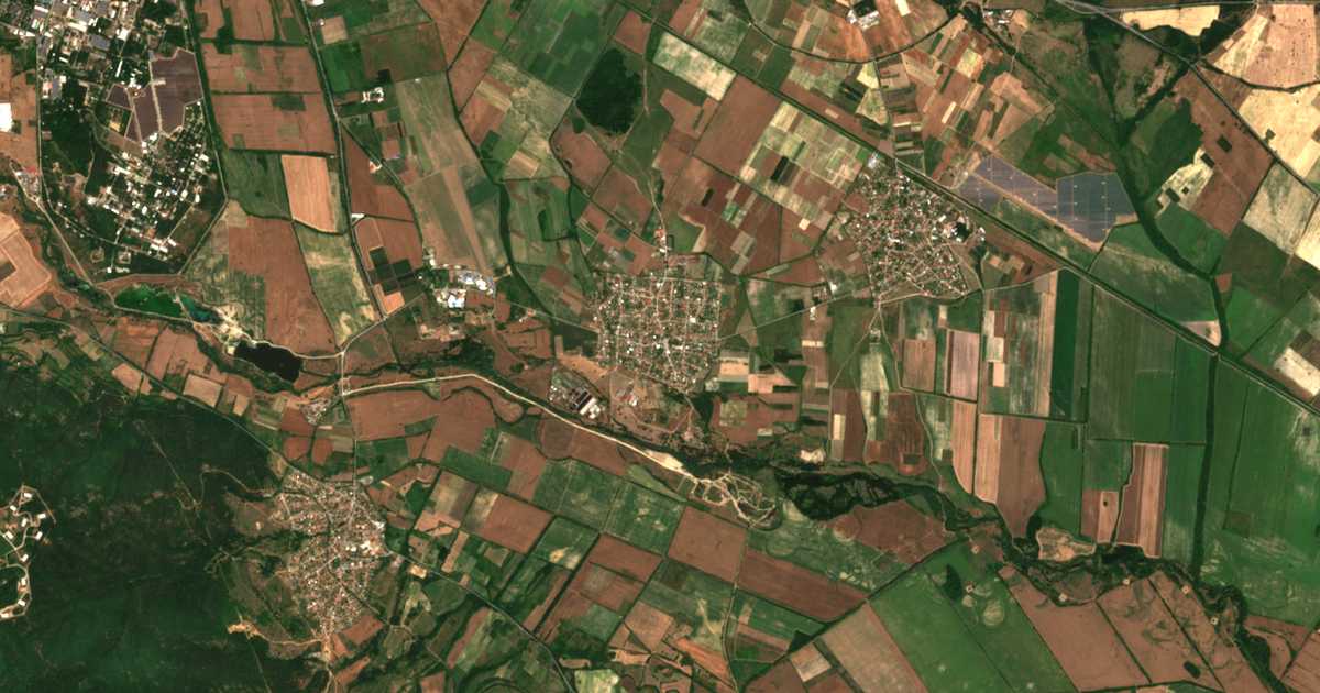 Mapa por satélite de Ovoštnik